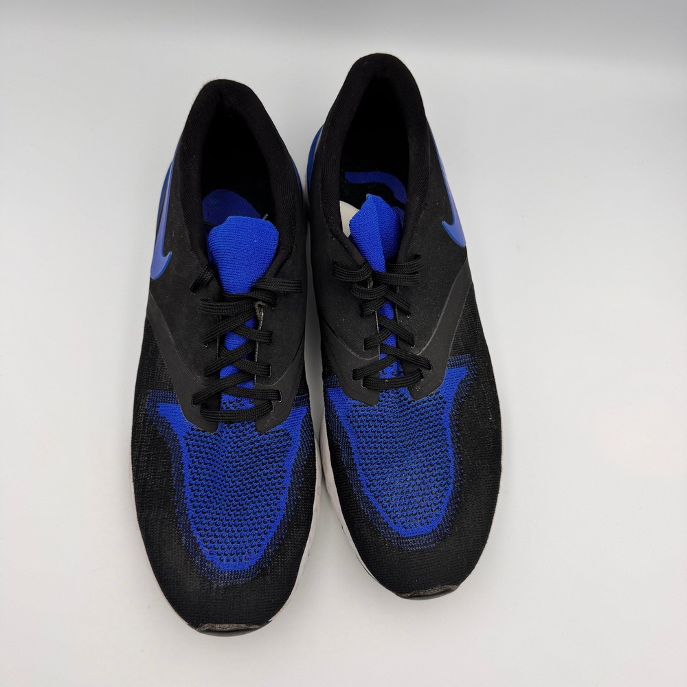 Nike Odyssey React Running Shoes Black Blue Men's 10 Athletic Sneakers - Picture 3 of 8